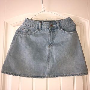 H&M Light Denim Skirt
